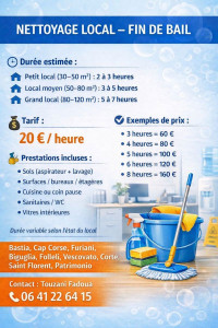 Photo de galerie - Nettoyage maison plus fin de bail 