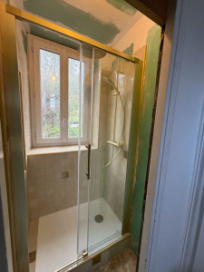 Photo de galerie - Création salle de douche 