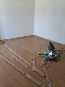 Photo de galerie - Pose de parquet - Revêtement de sol