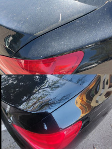 Photo de galerie - Polish traditionnels et céramiques 

Efface les micros-rayures de votre carrosserie en lui apportant une touche de brillance supplémentaire, effet hydrophobe +/- 1an