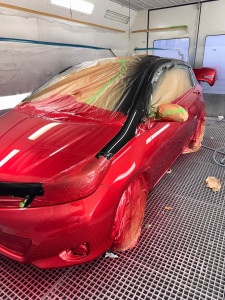 Photo de galerie - Peinture complète Toyota Yaris 