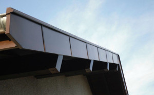 Photo de galerie - Habillage des planches de rive