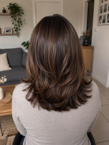 Photo de galerie - Couleur + coupe brushing 