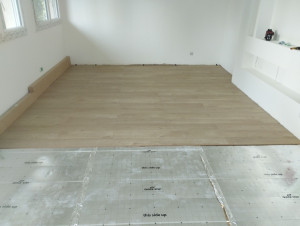 Photo de galerie - Pose de parquet 