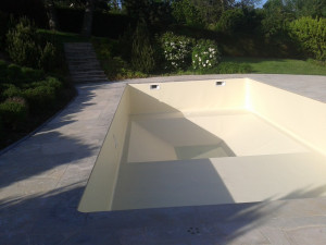 Photo de galerie - Piscine étanchéité pvc armé