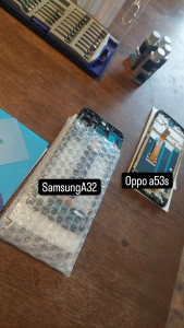 Photo de galerie - Réparation téléphone Samsung A32 et OPPO a53s