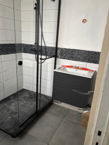 Photo de galerie - Création d’une douche