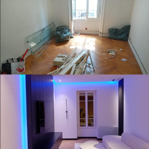 Photo de galerie - Rénovation appartement 