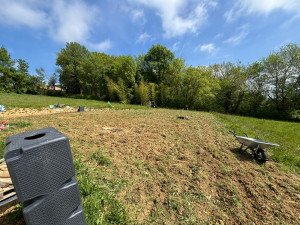 Photo de galerie - Prestation de motoculteur sur environ 1000m2