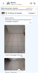 Photo de galerie - Nettoyage sol avec karcher 