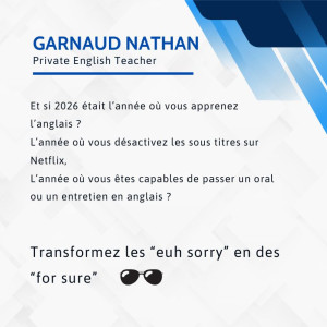 Photo de galerie - Le meilleur moment pour commencer l'anglais, c'était hier.
Le deuxième meilleur moment, c'est aujourd'hui. 