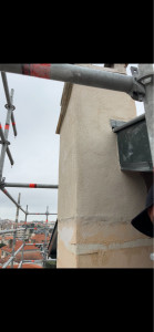 Photo de galerie - Enduit cheminée 