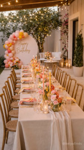 Photo de galerie - Table décorée 