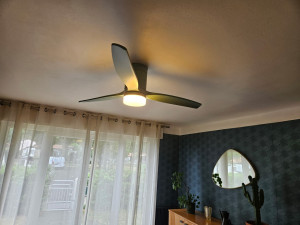 Photo de galerie - Pose de Ventilateurs au Plafond
