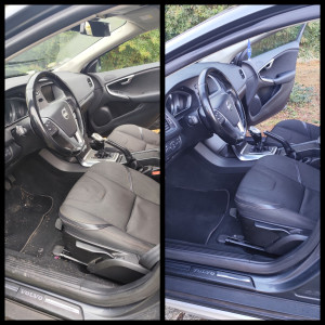 Photo de galerie - Aujourd'hui superbe nettoyage d'une voiture, la photo parle d'elle-même !!