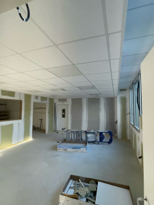 Photo de galerie - Faux plafond / cloison / doublage 