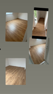 Photo de galerie - Pose d’un parquet flottant 