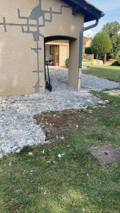 Photo de galerie - Démolition dalle béton 