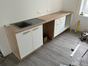 Photo de galerie - Pose cuisine aménagée 