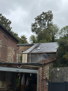 Photo de galerie - Nettoyage toiture, terminée