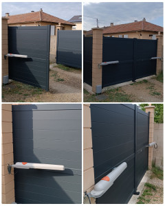 Photo de galerie - Motorisation portail 