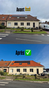 Photo de galerie - Nettoyage de toiture ?️