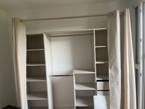 Photo de galerie - Montage le dressing en haut.