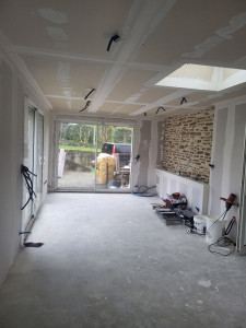 Photo de galerie - Plâtrerie - Murs - Plafonds