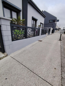 Photo de galerie - Clôture aluminium 