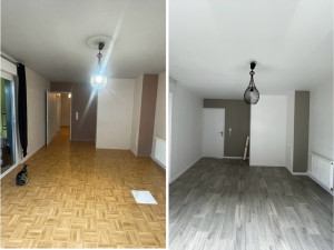 Photo de galerie - Pose de parquet - Revêtement de sol