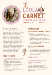 Photo de galerie - CV pour babysitting 