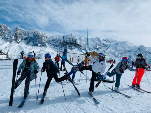 Photo de galerie - Sortie ski dans les Alpes ( adultes & enfants)