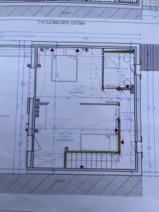 Photo de galerie - Plan d’une maison en rénovation 