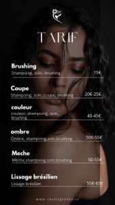 Photo de galerie - Tarif 