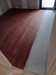 Photo de galerie - Pose de parquet - Revêtement de sol