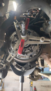 Photo de galerie - Changement embrayage 