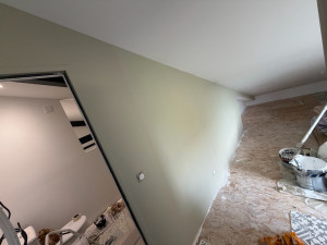 Photo de galerie - Mur, Chambre, couleur vert, olive