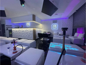 Photo de galerie - Création d’un bar à chicha. de A à Z. électricité, peinture, création des bar….