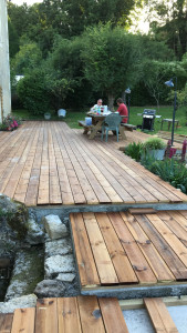 Photo de galerie - Montage d'une terrasse 
