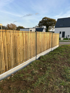 Photo de galerie - Clôture avec occultant 