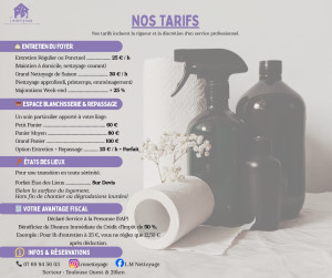 Photo de galerie - Tarifs entreprise