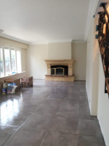 Photo de galerie - Réparation le plafond les enduits général trois couches de peinture