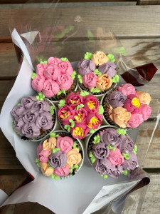 Photo de galerie - Bouquet de cupcakes 
