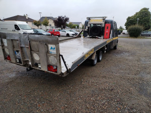 Photo de galerie - Dépannage automobile, tout véhicules taille basse ou autres 
angin de chantier moin de 1T800