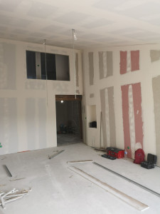 Photo de galerie - Maison rénovation complète, pose de placo et bandes