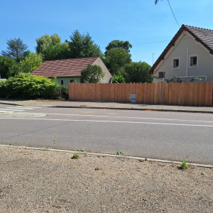 Photo de galerie - Clôture bois 