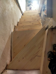 Photo de galerie - Restauration d'un escalier a neuf 