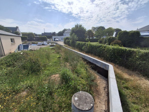Photo de galerie - Maçonnerie 130 Ml ( tour du terrain ), rehausse
 puits perdu, arases, redan maçonnerie 