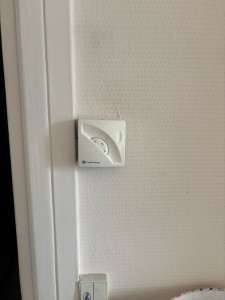 Photo de galerie - Pose thermostat 
