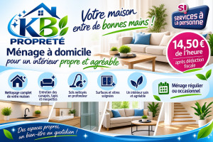 Photo de galerie - Flyer KB propreté 